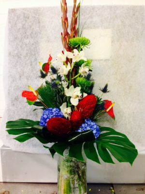 pale  shades traditional boquet